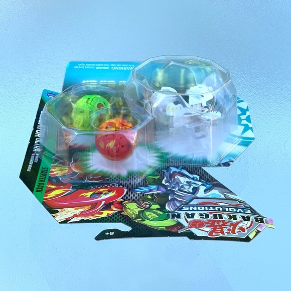 Bakugan Evolutions Starter Pack 3-Pack: Gillator Ultra, Wrath, Warrior - Picture 4 of 7